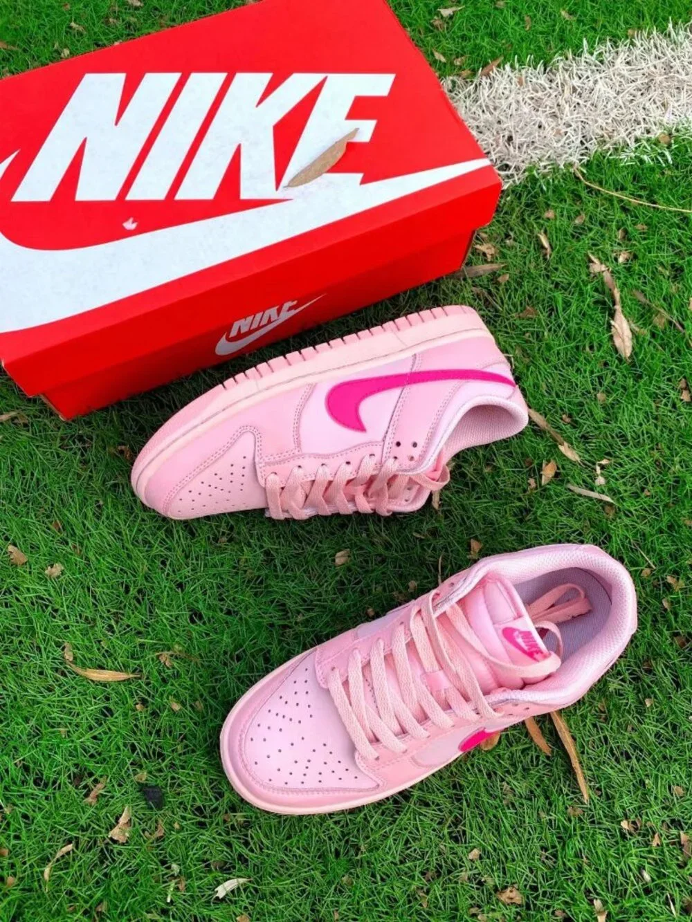Nike Dunk Low Pink Foam Hyper Pink GS Sneakers Brand New Original Box